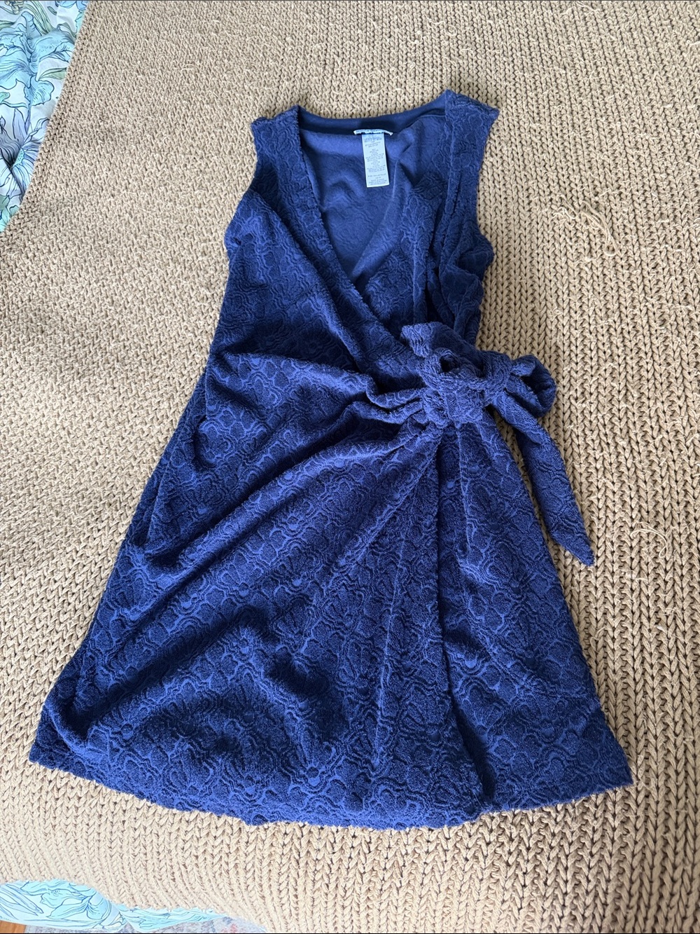 Tommy Bahama Navy Romper/Cover up